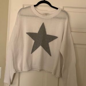 S Supply star cotton sweater L